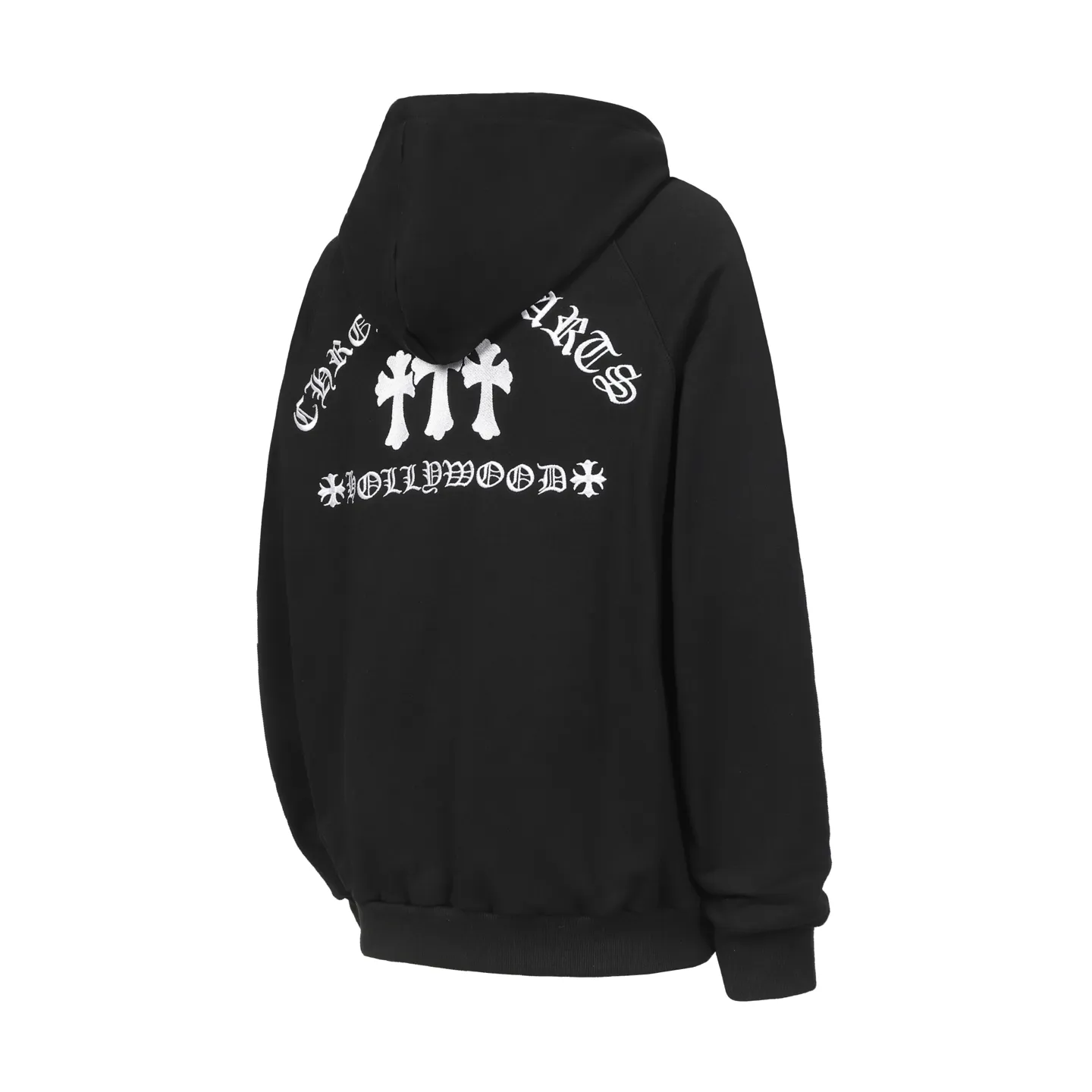 P270 K05 cross-border model, please do not place an order if you are pursuing quality - Chrome Hearts/Chrome Heart Sanskrit Cross ✝️ Raglan sleeve zipper sweatshirt cardigan jacket - High weight, high density and high quality, soft, delicate and skin-friendly wool, soft and silky to the touch, excellent warmth and skin-friendly properties - Custom-woven and custom-dyed, no color difference, no matter the fabric or workmanship details, beat the ordinary version on the market - Hardware zipper accessories are all customized, full of details -Colour: black red -Size: S M L XL
